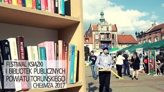 Festiwal Książki i Bibliotek Powiatu Chełmżyńskiego Chełmża relacja Tv po Sąsiedzku