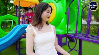 Hai đứa mình yêu nhau - LK nhạc sống rumba gái quê - Người mẫu 2k2 xinh lung linh .