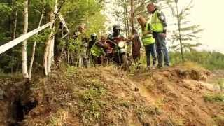 Мотоцикл Урал на трассе хард-эндуро , Валуйсберг 2014