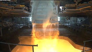 SLS RS-25 Engine Test, 22 February 2023 (600 seconds test)