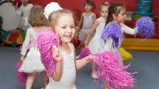 Ритмика для детей 3-4 лет.  Открытые занятия /14.12.2016г/