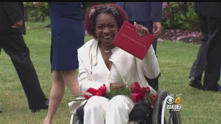 'Incredibly Brave' Girl Paralyzed By Stray Bullet 15 Years Ago Graduates High School