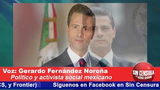 Ley de Seguridad Interior es una dictadura militar con careta de régimen civil: Fernández Noroña