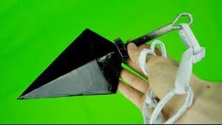 How to Make -Как сделать Кунай скарпиона: Mortal Kombat