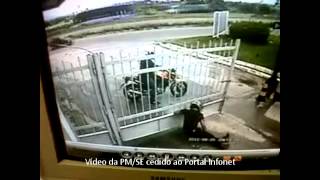 Câmeras de segurança mostra morte de vigilante