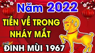 Thầy Bói Nói Rằng, Tuổi Đinh Mùi 1967 Trong Năm 2022, Đào Đúng Mỏ Vàng Trên Đất Trường Sinh, Giàu Có