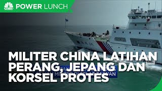 Jepang & Korsel Protes Latihan Militer China di Selat Taiwan