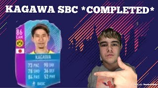 86 SHINJI KAGAWA | ASIA SBC *COMPLETED* (VERY CHEAP) | FIFA 18 UT