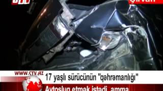 Ötən gün Şirvanda yol --qəza hadisəsi baş verib