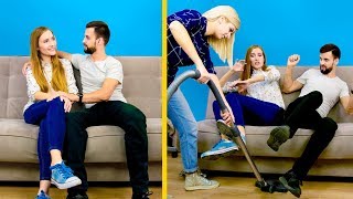 Growing Up With Siblings / 15 Life Hacks! Sibling Rivalry