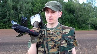 Поиск монет на поле c Minelab Etrac и шашлык с Саней Шмелём / Metal detecting on the field