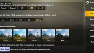 Play pubg mobile on Honor Play SETTING GFX
