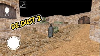 GRANNY - PLAYING  CS WITH GRANNY | DE DUST 2 MAP | GAMEPLAY