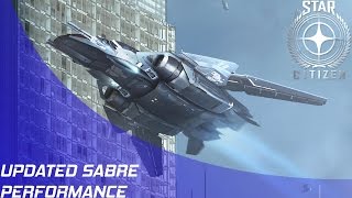 Star Citizen: Updated Sabre Performance!