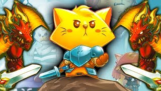 КОТЕНОК сражается с ДРАКОНАМИ в мульт игре Cat Quest веселый летсплей на канале #ФГТВ