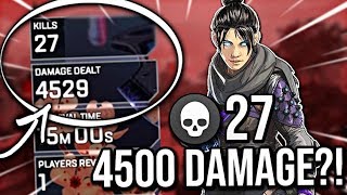 GETTING 4500 DAMAGE IN A GAME OF APEX LEGENDS