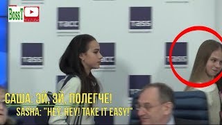 ZAGITOVA to TRUSOVA: Giddy up! | Алина Саше: Шевели копытами!