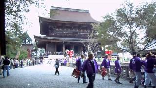 吉野山秋祭り2010 金峯山寺蔵王堂