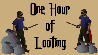 [OSRS] Can You Make Bank Looting in the Wilderness?? - One Hour of Looting in Runescape!!