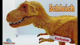 SCHLEICH Exclusive / Gold T.Rex - Review #256 (german)