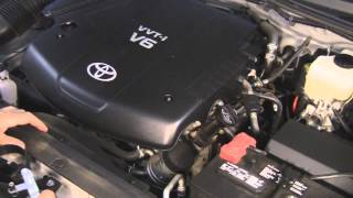 Toyota Tacoma Gen2 Oil & Air Filter Change DIY 1GR-FE 4.0 L V6 Engine 2005-2013