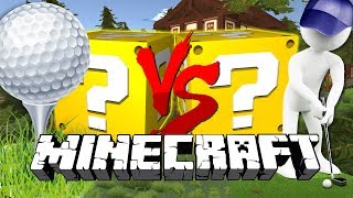 Minecraft: GOLF WITH YOUR FRIENDS LUCKY BLOCK CHALLENGE | THE 5-HOLE CHALLENGE