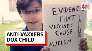 Anti-vaxxers Dox a Child Critic