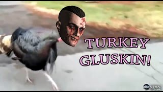 TURKEY GLUSKIN CHASES HIS DARLING