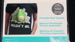 Термотрансферная пленка Silhouette для темных тканей