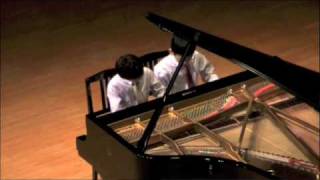 2009入賞者記念　連弾初級A優秀賞：黒川圭吾＆黒川周吾