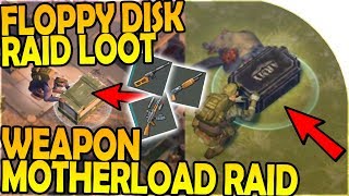 RAIDED! - FLOPPY DISK RAID LOOT + WEAPON MOTHERLOAD RAID - Last Day On Earth Survival 1.7.2 Update