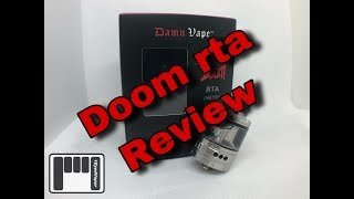 DamnVape DOOM Mesh RTA Review in English!