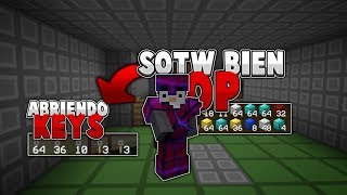 OP SOTW + ABRIENDO MUCHAS KEYS! | Minecraft HCF (Velt)