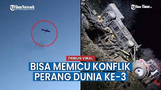 Inilah Rekaman Detik-detik Diduga Rudal Jelajah Meluncur ke Arah Polandia