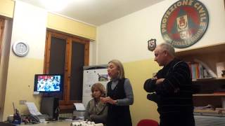 Protezione Civile Gradara, discorso del sindaco