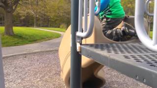 Part 1: The Tickle Monster was at the park! He got KOed!