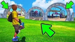 БИТВА ПОРТАЛОВ В ГТА 5! ВЫБРАЛ ТЕЛЕПОРТ И НАШЁЛ САМУЮ БЫСТРУЮ ТАЧКУ В GTA 5!