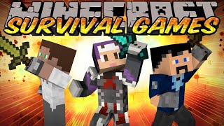 Minecraft Survival Games w/ Podcrash & Trevor - Disguised revealed!