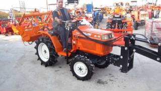 ΤΡΑΚΤΕΡΑΚΙ KUBOTA B1-15 BULLTRA ΜΕ ΥΔΡΑΥΛΙΚΟ ΚΟΥΒΑ 4X4 www.trakter.com