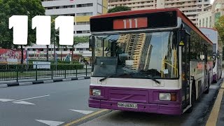 (SBST) Volvo B10M Mk.IV DM3500 - SBS2830J - Service 111