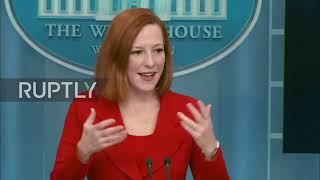 USA: Psaki addresses sanctions, diplomatic solutions amid Ukraine border tensions
