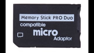 Micro SD to MS Pro Duo Card Adapter for PSP