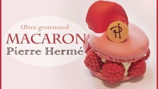 TUTO FIMO: Macaron Ispahan Pierre Hermé / French Macaron Ispahan Polymer Clay Tutorial