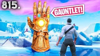 *THANOS* GAUNTLET MADE BY PLAYER ! - Fortnite Funny WTF Fails and Daily Best Moments Ep. 815