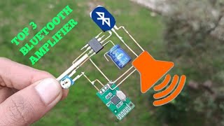 TOP 3 DIY BLUETOOTH AMPLIFIER AMPLIFIER WITH IC LM386, LA4425 & TDA2822