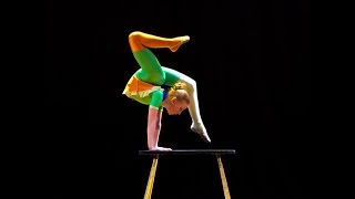 Мочалова Анна, каучук "Пеппи" / Mochalova Anna, contortion "Peppi", circus "Carousel"