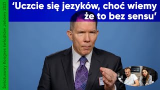 Ucz się obcego języka, żeby głosić, choć nie ma to sensu! ... migające światło Jehowy #180