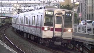 HD【ダイヤ改正後】東武スカイツリーライン日中の浅草口普通 堀切駅
