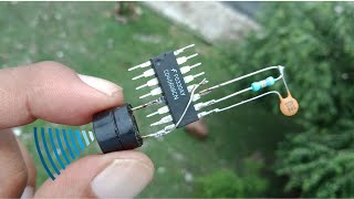 DIY BIKE TURN INDICATOR SOUND CIRCUIT USING IC CD4060.