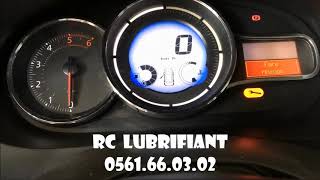 ► Remise à zéro compteurs de maintenance, vidange Renault Megane 3